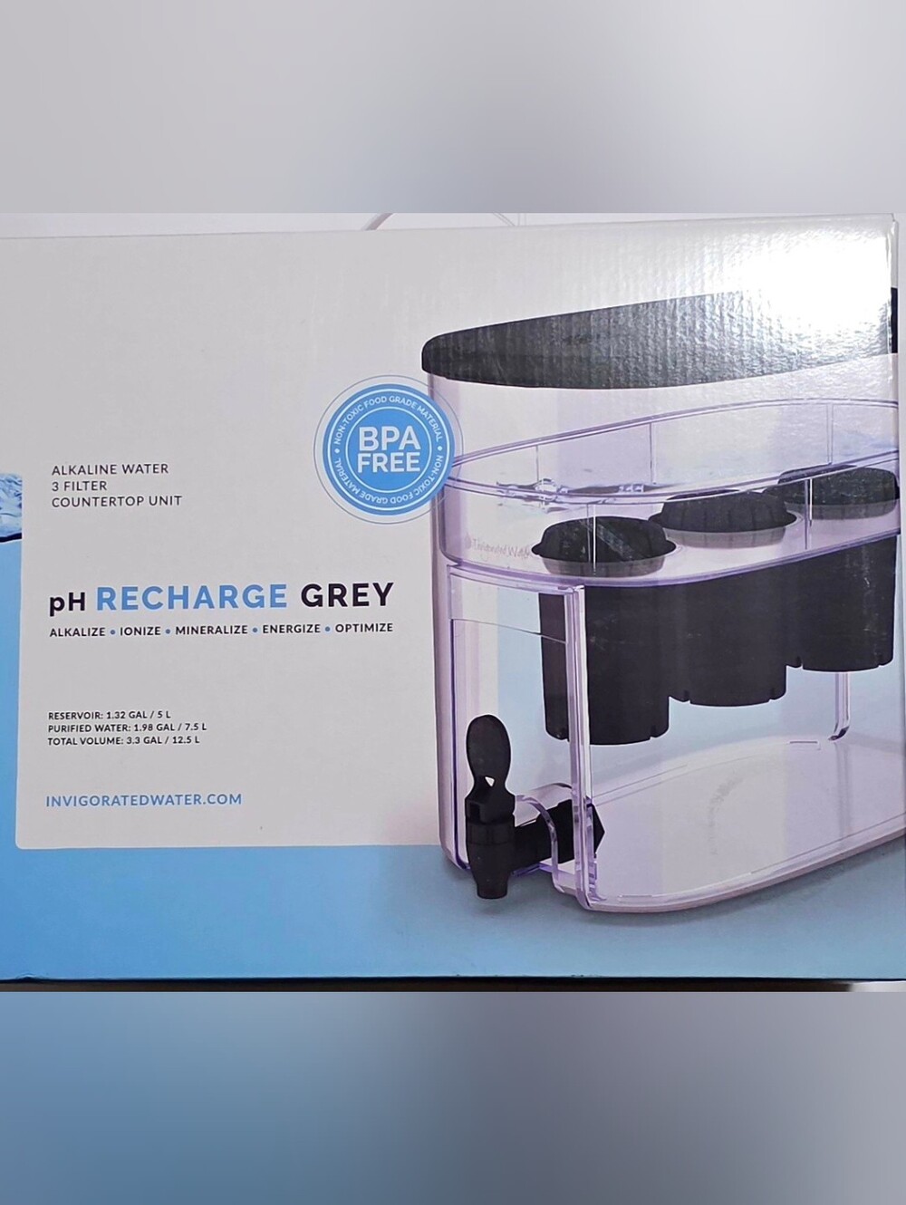Water Filtration Dispenser - BPA Free